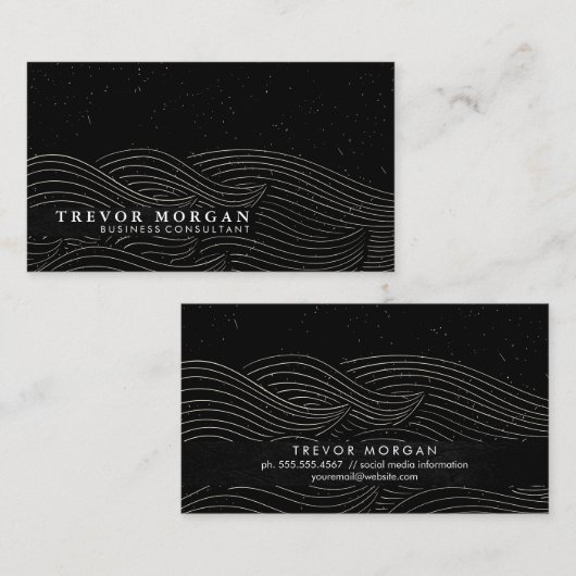 Carte De Visite Ondes (Devant / Derrière)