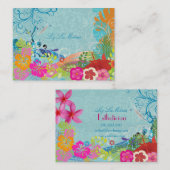 Carte De Visite Ondes de PixDezines hula (Devant / Derrière)