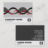 Carte De Visite Ondes sonores (Devant / Derrière)