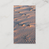 Carte De Visite ondulation de sable (Devant)