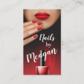 Carte De Visite Ongles (Devant)