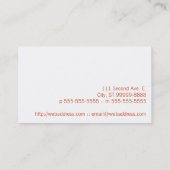 Carte De Visite Ongles (Dos)