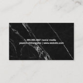 Carte De Visite Ongles | Bouteille polonaise à ongle rouge | Marbr (Dos)