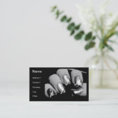 Carte De Visite Ongles de concepteur (Debout devant)
