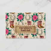 Carte De Visite ongles de la princesse Midwest / cheveux / beauté  (Devant)