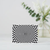 Carte De Visite Op Art. 01 (Debout devant)