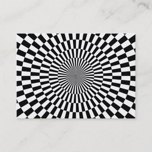 Carte De Visite Op Art. 01 (Devant)