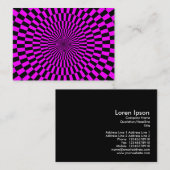 Carte De Visite Op Art. 04 (Devant / Derrière)