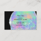 Carte de visite Opal Crystal Gemstone (Dos)
