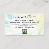 Carte De Visite *~* OPAL QR Prism AP26 Crystal Ethereal arc-en-cie (Dos)