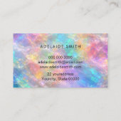 Carte De Visite opal stone business card (Dos)