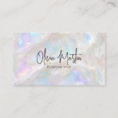 Carte De Visite Opal  Stone Shimmer (Devant)