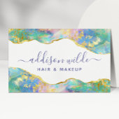 Carte De Visite Opale de feu 