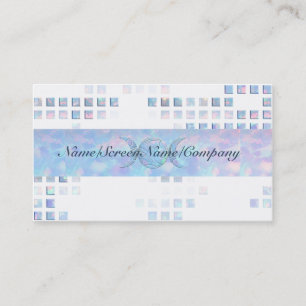 Carte De Visite Opale triple de lune
