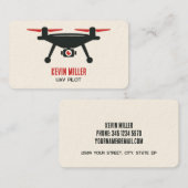 Carte De Visite Opérateur de drone (Devant / Derrière)
