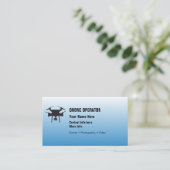 Carte De Visite Opérateur de drone (Debout devant)
