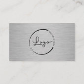 Carte De Visite Operations Manager Metal QR Code (Dos)