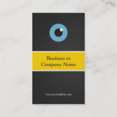 Carte De Visite Ophtalmologiste - Créatif Optique Innovateur (Dos)