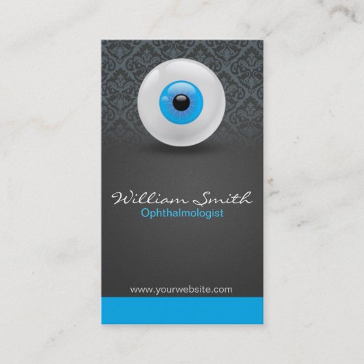 Carte De Visite Ophthalmologist (Devant)