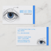 Carte De Visite Ophthalmologist Business Card (Devant / Derrière)