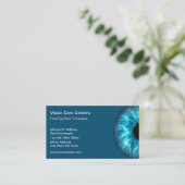 Carte De Visite Ophthalmologist Eye Care Eyewear Store (Debout devant)