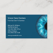 Carte De Visite Ophthalmologist Eye Care Eyewear Store (Devant)