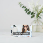 Carte De Visite Ophthalmologist Vision Care Appointment Cards (Debout devant)