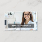 Carte De Visite Ophthalmologist Vision Care Appointment Cards (Devant)