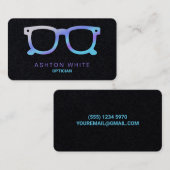 Carte De Visite Opticien Optométriste Premium (Devant / Derrière)