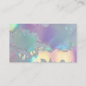 carte de visite optionnel holographique (Dos)