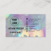 carte de visite optionnel holographique (Devant)