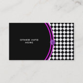 Carte De Visite Optique (Dos)