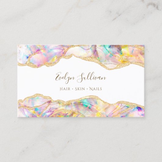 carte de visite optique (Devant)