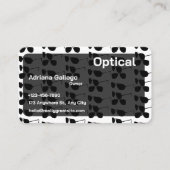 Carte de visite optique (modifiable) (Devant)