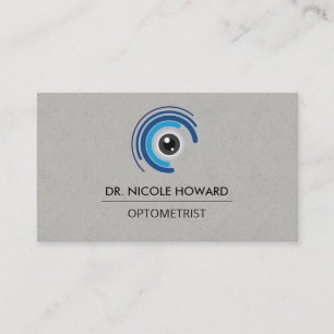 Carte De Visite Optométrie Médecine Docteur