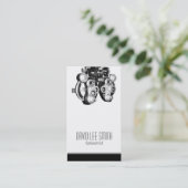 Carte De Visite Optometrist Business Card (Debout devant)