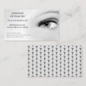 Carte De Visite Optométriste/Carte de visite optométrique (Devant / Derrière)