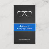 Carte De Visite Optométriste Certifié Optique Créative Innovative (Dos)