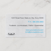 Carte De Visite Optométriste/ophtalmologue (Dos)