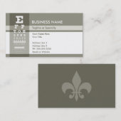 Carte De Visite optométriste professionnel (Devant / Derrière)