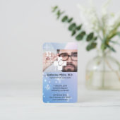 Carte De Visite Optometry | Eye Chart Visual | Doctor (Debout devant)