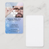 Carte De Visite Optometry | Eye Chart Visual | Doctor (Devant / Derrière)