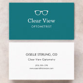 Carte De Visite Optometry Eye Doctor