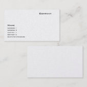 Carte De Visite Or (Devant / Derrière)