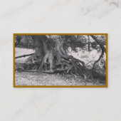 Carte De Visite Or autour (Dos)