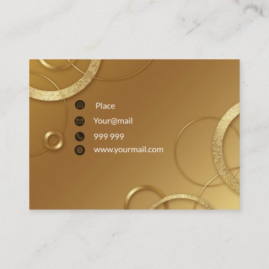 Carte De Visite or Brown (Dos)