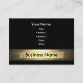 Carte De Visite Or d'affaires (Devant)