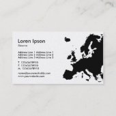 Carte De Visite Or de l'EUROPA v2- (Dos)
