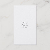 Carte De Visite Or de mandala (Dos)