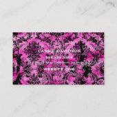 Carte De Visite Or du lustre | de la CHROMATOGRAPHIE GAZEUSE | (Dos)